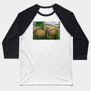 Barn Doors Art Baseball T-Shirt